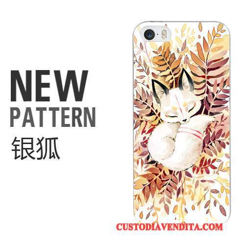 Custodia iPhone Se Silicone Telefono Tendenza, Cover iPhone Se Goffratura Morbido Anti-caduta