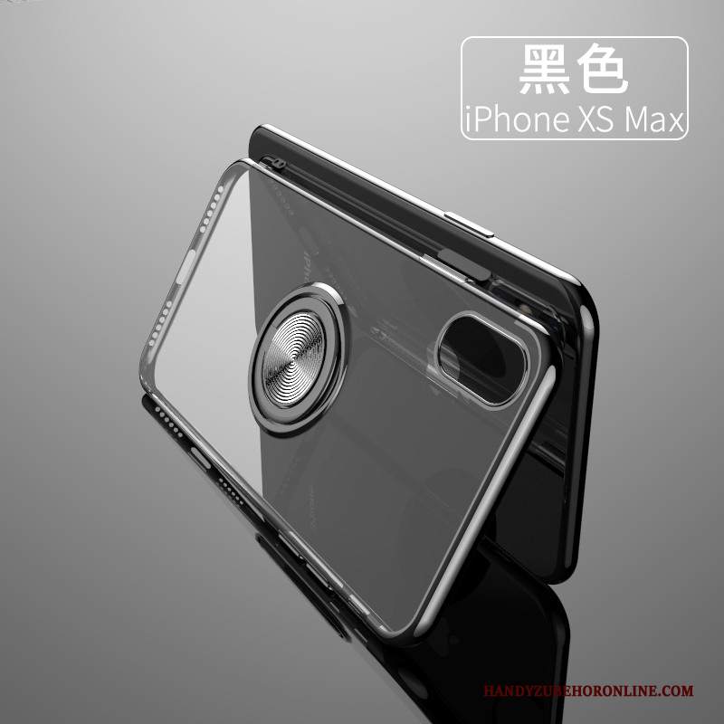 Custodia iPhone Xs Max Silicone Supporto Anti-caduta, Cover iPhone Xs Max Protezione Telefono Nuovo