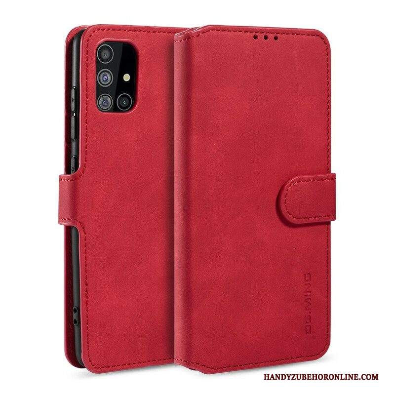 Custodia in pelle Samsung Galaxy A51 5G Dg.ming Retro