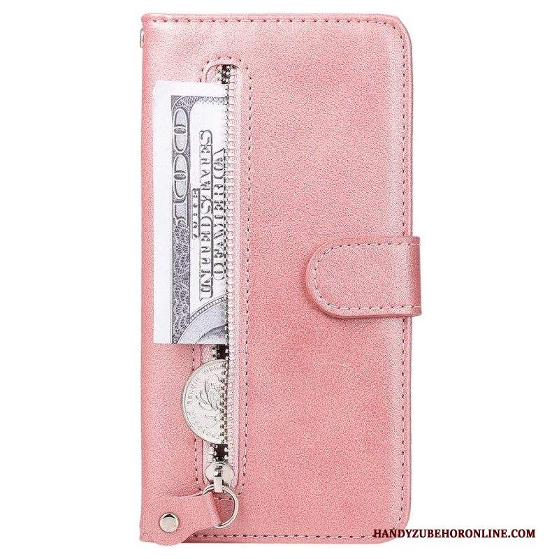 Custodia in pelle Samsung Galaxy A53 5G Portafoglio