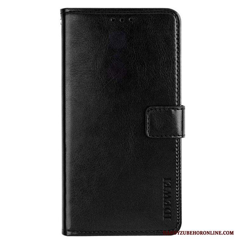 Custodia in pelle Samsung Galaxy A54 5G Stile In Pelle Idewei
