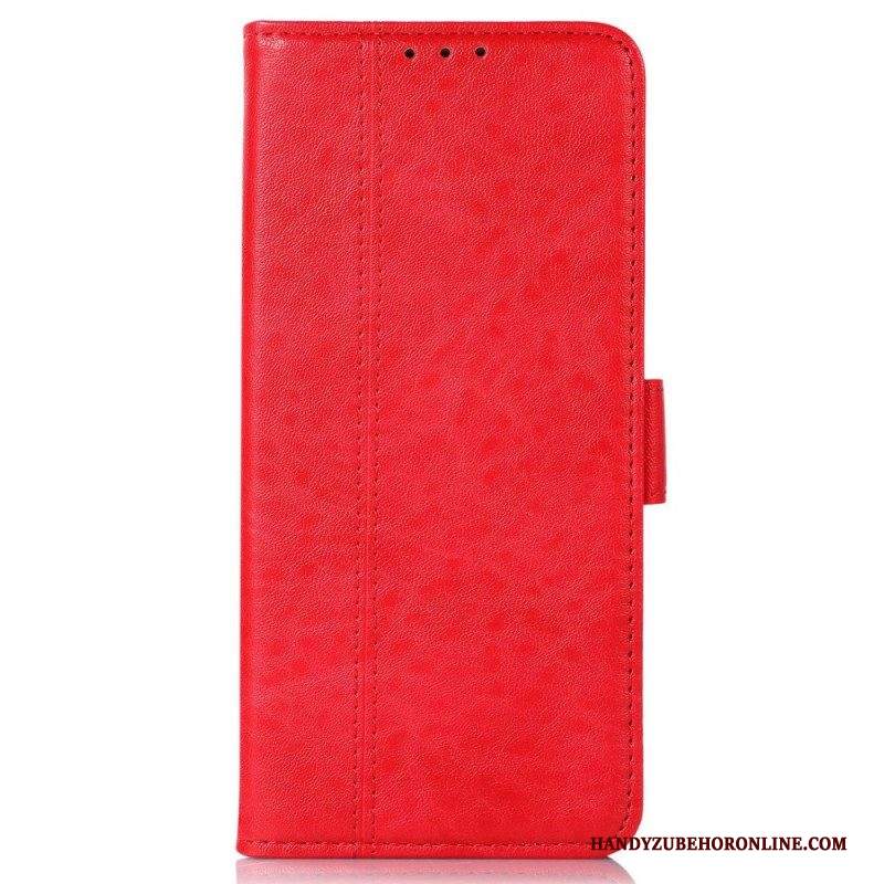 Custodia in pelle Samsung Galaxy M13 Classico Stilizzato
