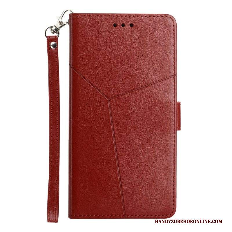 Custodia in pelle Samsung Galaxy M13 Design Y In Pelle Stile