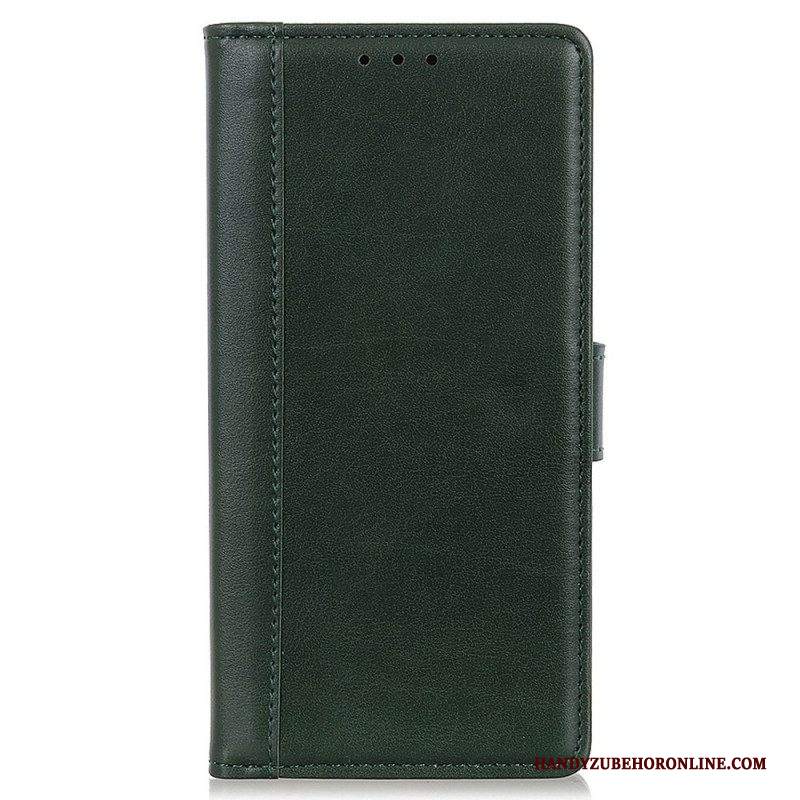 Custodia in pelle Samsung Galaxy M23 5G Stile In Pelle