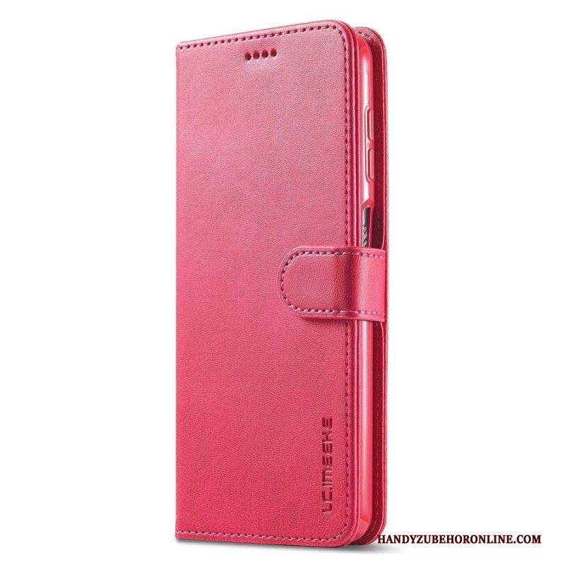 Custodia in pelle Samsung Galaxy M32 Lc.imeeke Effetto Pelle