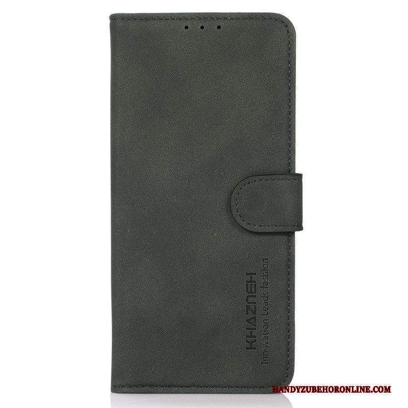 Custodia in pelle Sony Xperia 10 IV Khazneh Stile Classico