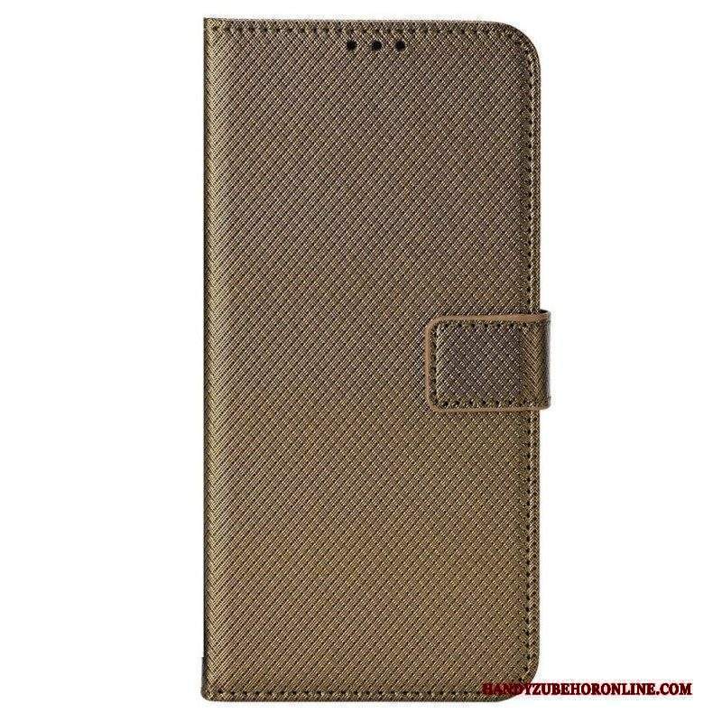 Custodia in pelle Sony Xperia 5 IV Cinturino In Ecopelle
