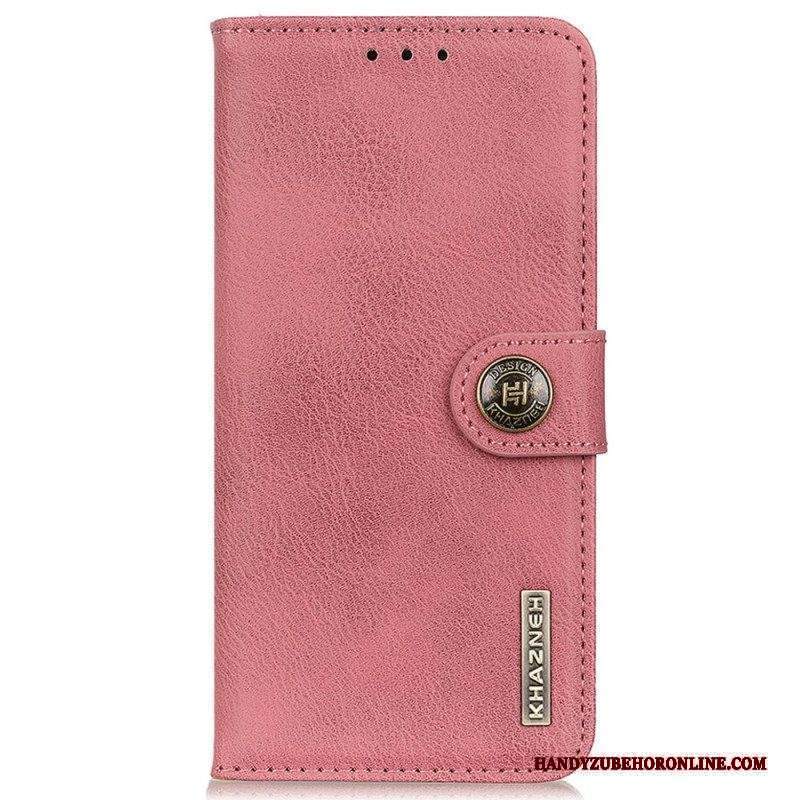 Custodia in pelle Xiaomi 12T / 12T Pro Similpelle Khazneh