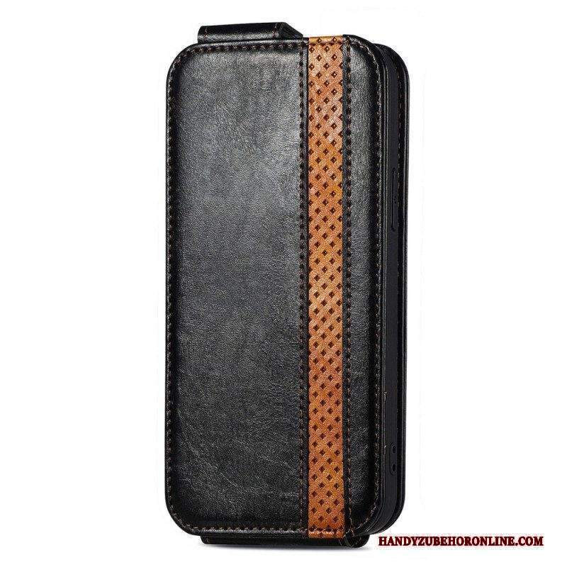 Custodia in pelle Xiaomi 13 Caseneo Verticale