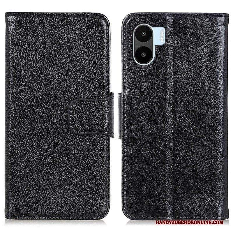 Custodia in pelle Xiaomi Redmi A1 Crosta Di Nappa