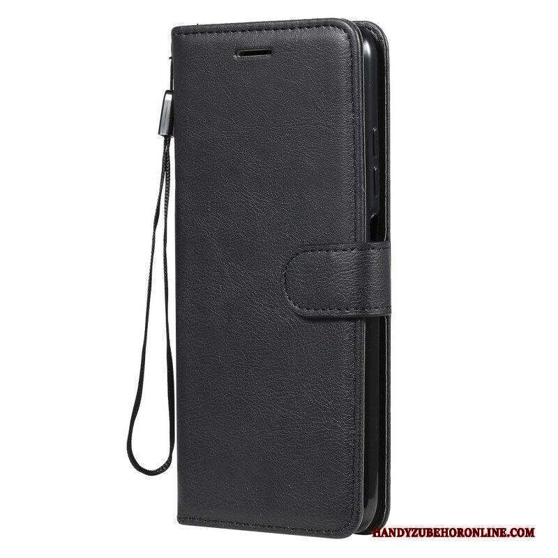 Custodia in pelle Xiaomi Redmi Note 10 5G Monocromo