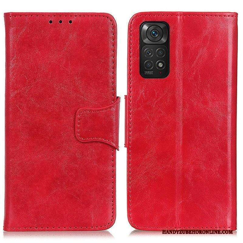 Custodia in pelle Xiaomi Redmi Note 11 / 11S Folio Cover Texture Flap Magnetico