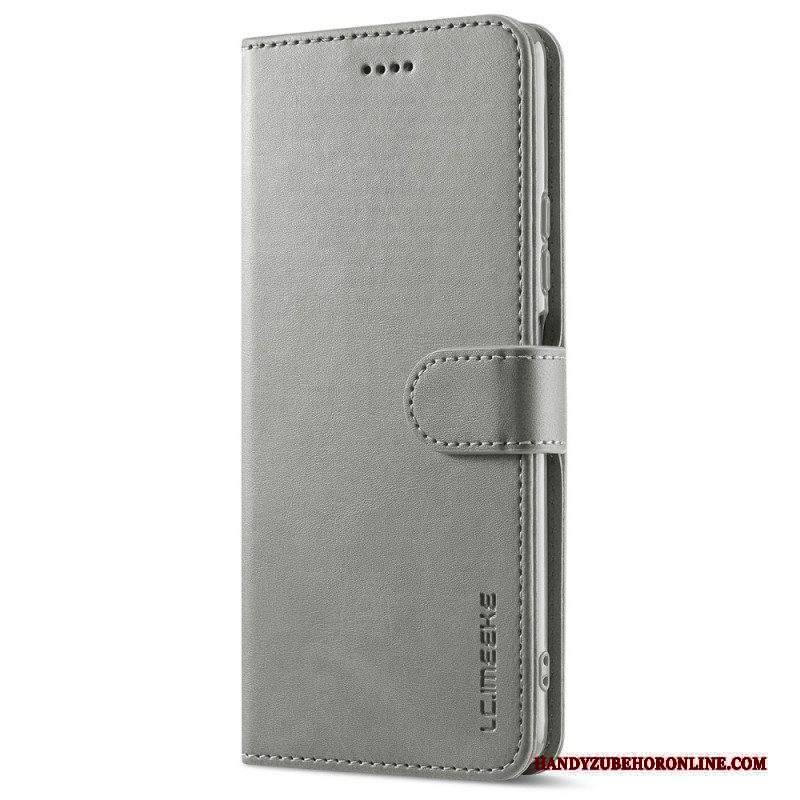 Custodia in pelle Xiaomi Redmi Note 11 / 11S Lc.imeeke Effetto Pelle
