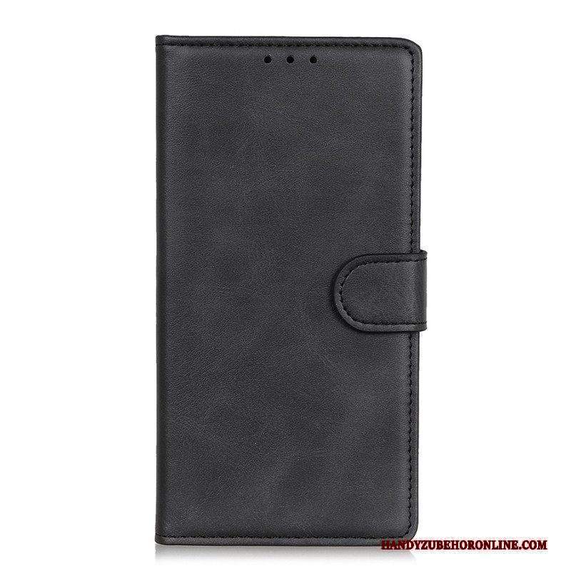 Custodia in pelle Xiaomi Redmi Note 11 Pro / 11 Pro 5G Retro Effetto Pelle Opaca