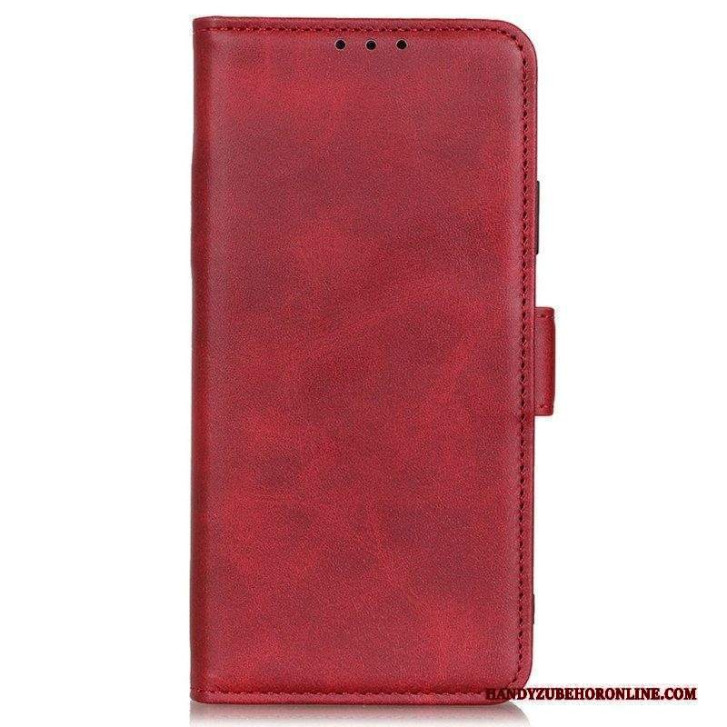 Custodia in pelle Xiaomi Redmi Note 12 Pro Doppia Chiusura