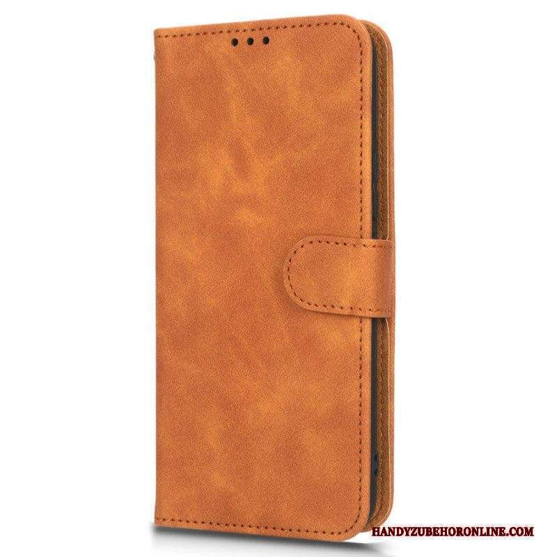 Custodia in pelle Xiaomi Redmi Note 12 Pro Vintage Con Cordino