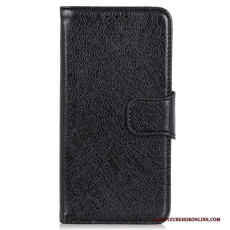 Custodia in pelle iPhone 14 Pro Crosta Di Nappa