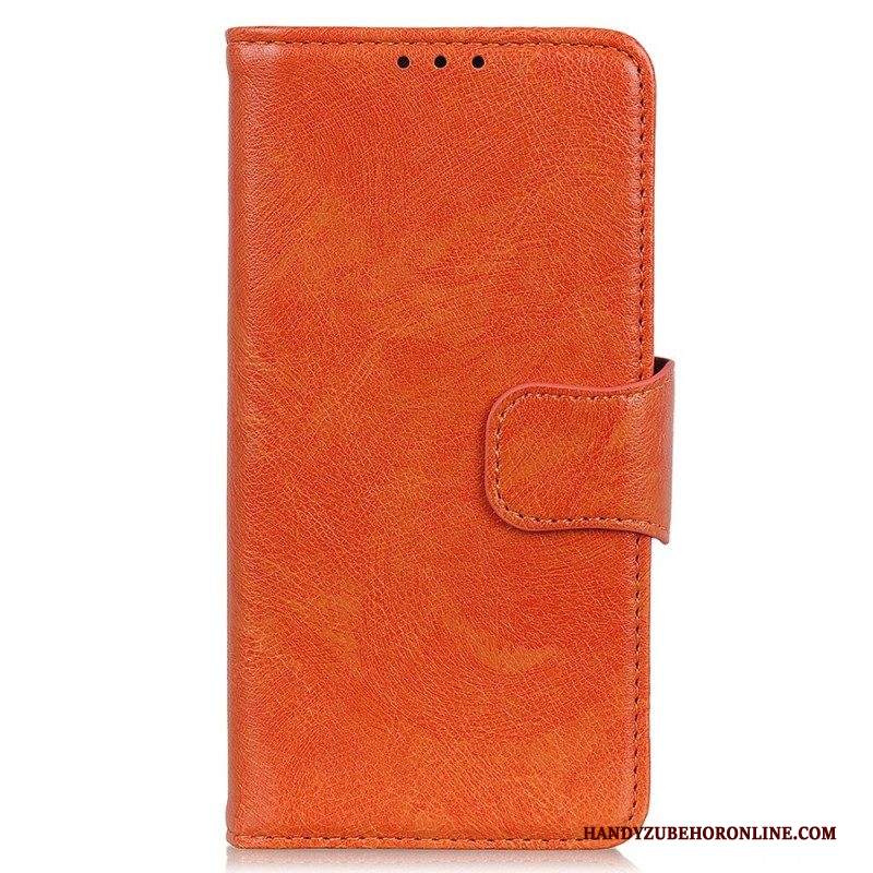 Custodia in pelle iPhone 14 Pro Crosta Di Nappa