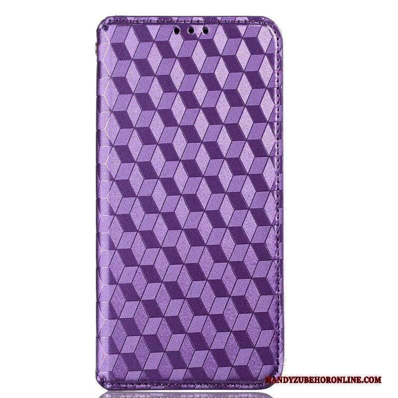 Folio Cover Huawei P60 Pro Custodia in pelle Modello 3d