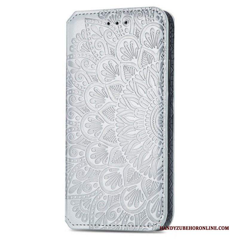 Folio Cover Samsung Galaxy A13 5G / A04s Custodia in pelle Mandala
