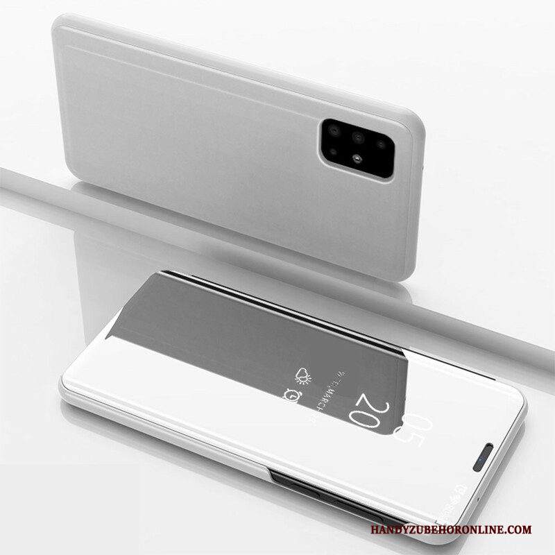 Folio Cover Samsung Galaxy A51 5G Custodia in pelle Specchio