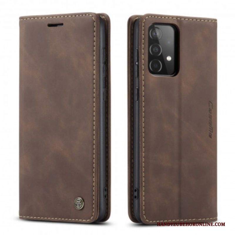 Folio Cover Samsung Galaxy A52 4G / A52 5G / A52s 5G Custodia in pelle Caseme Ecopelle