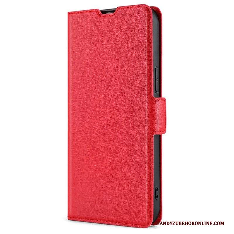 Folio Cover Samsung Galaxy A53 5G Stile In Pelle Ultra Fine