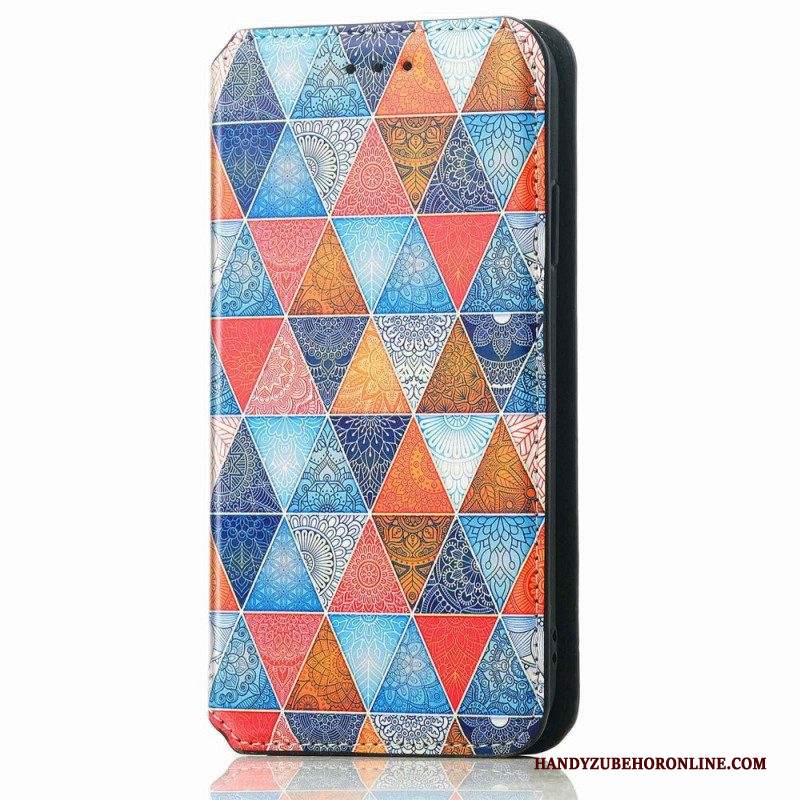 Folio Cover Samsung Galaxy M13 Custodia in pelle Progettazione Caseneo Rfid