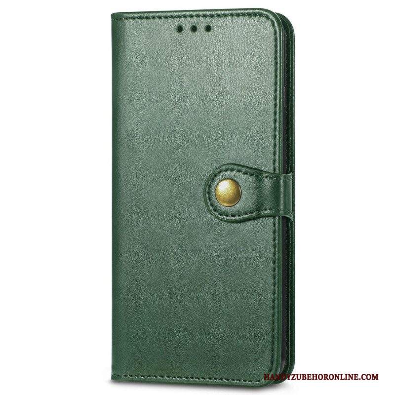 Folio Cover Samsung Galaxy M53 5G Bottone Magnetico