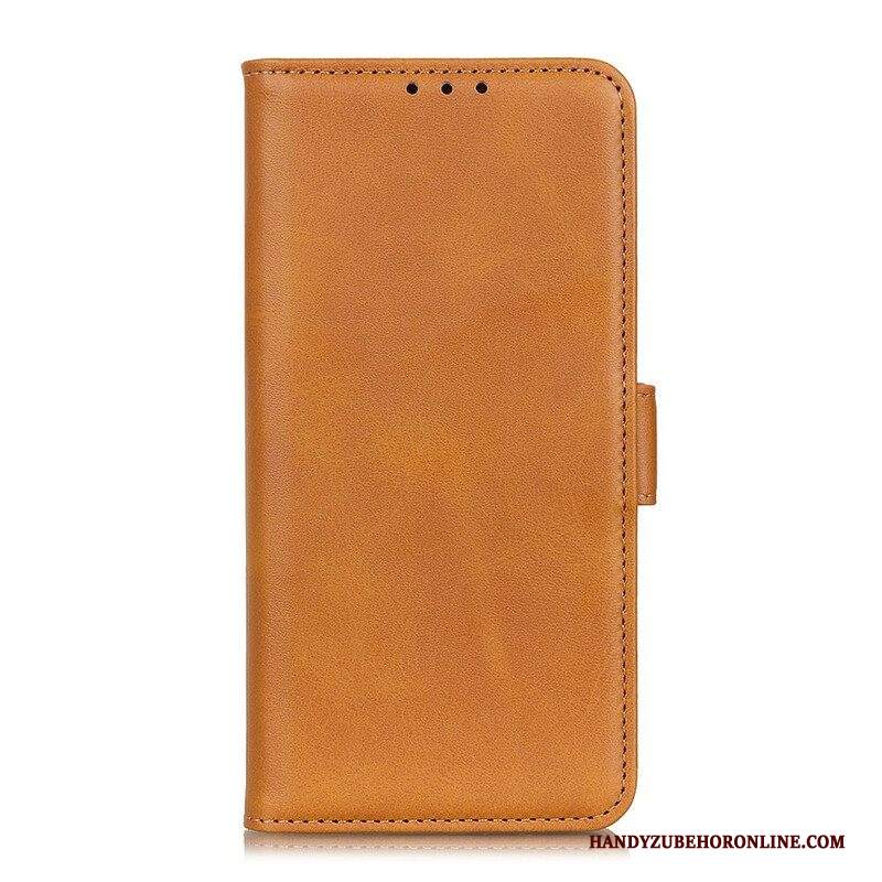 Folio Cover Samsung Galaxy S21 FE Custodia in pelle Doppio Lembo