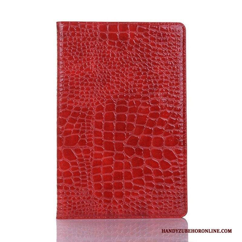 Folio Cover Samsung Galaxy Tab A7 Lite Trama Di Coccodrillo