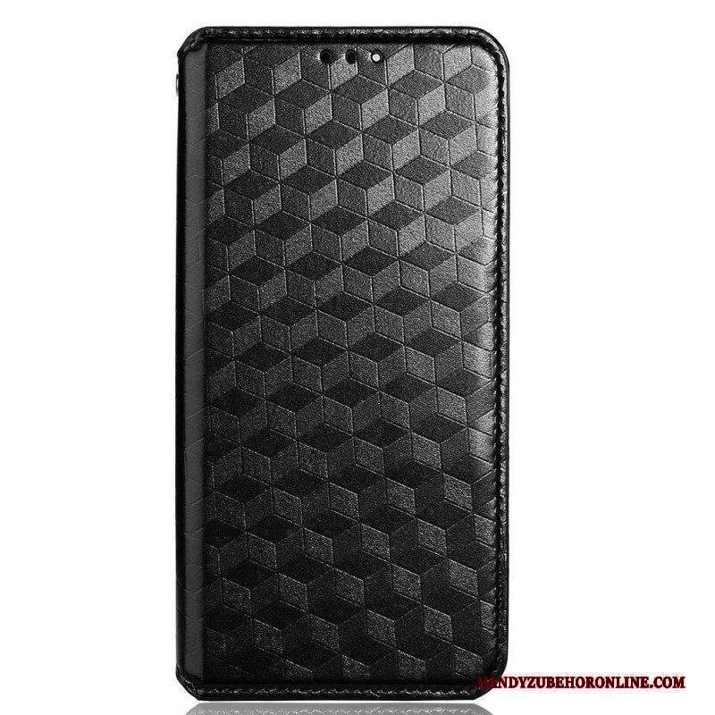 Folio Cover Sony Xperia 1 IV Custodia in pelle Cubi 3d