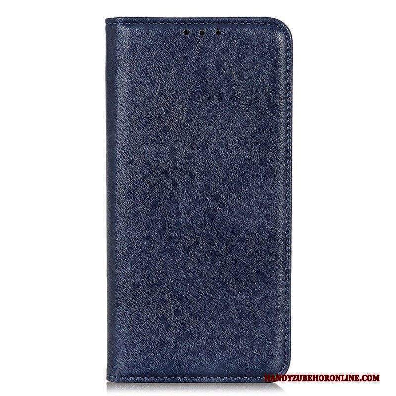 Folio Cover Sony Xperia 10 IV Custodia in pelle Strutturato