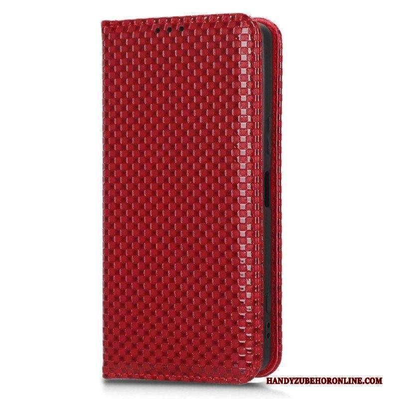 Folio Cover Sony Xperia 5 IV Custodia in pelle Strutturato