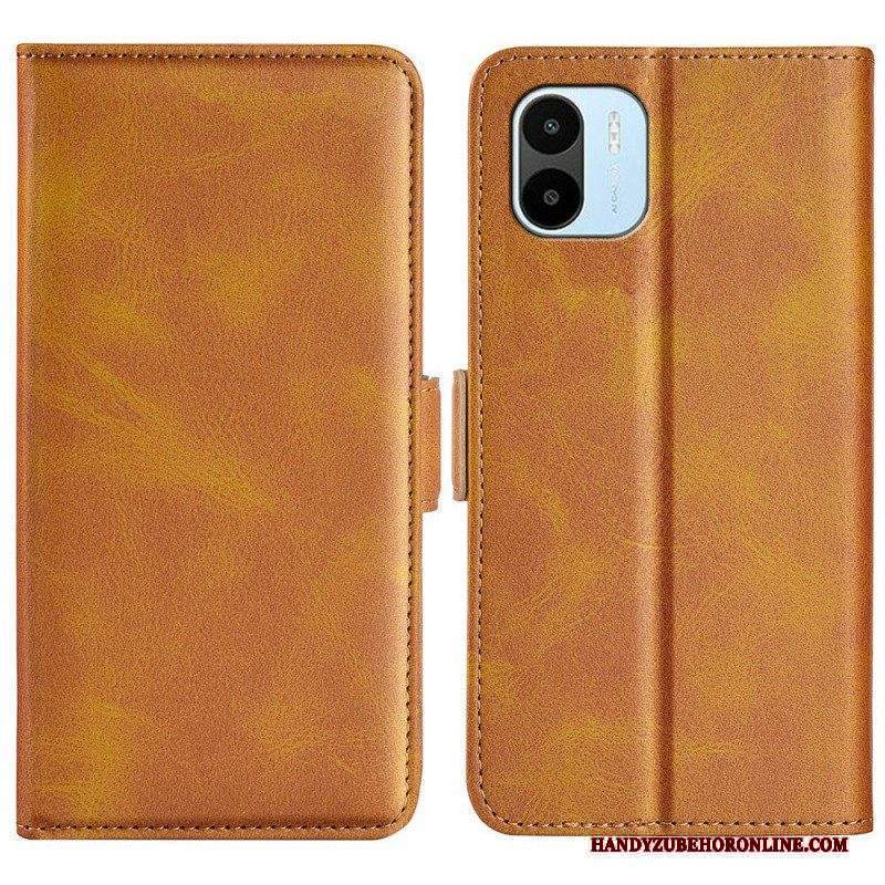 Folio Cover Xiaomi Redmi A1 Custodia in pelle Doppio Lembo