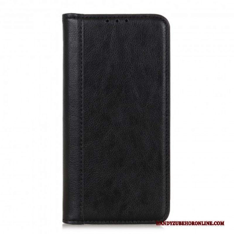 Folio Cover Xiaomi Redmi Note 10 / 10S Custodia in pelle Versione In Crosta Di Litchi