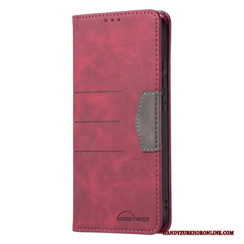 Folio Cover Xiaomi Redmi Note 11 Pro Plus 5G Custodia in pelle Colore Binfen