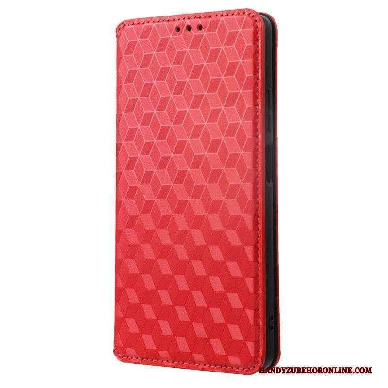 Folio Cover Xiaomi Redmi Note 12 5G Custodia in pelle Modello 3d