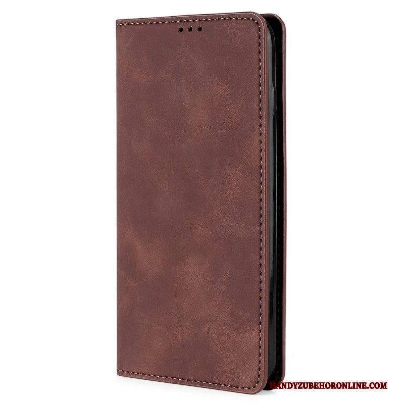 Folio Cover Xiaomi Redmi Note 12 5G Custodia in pelle Serie D'epoca