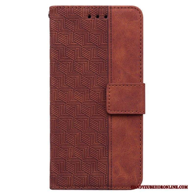 Folio Cover Xiaomi Redmi Note 12 5G Modello Con Cinturino
