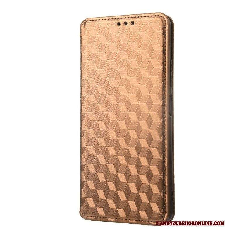 Folio Cover Xiaomi Redmi Note 12 Pro Custodia in pelle Modello 3d