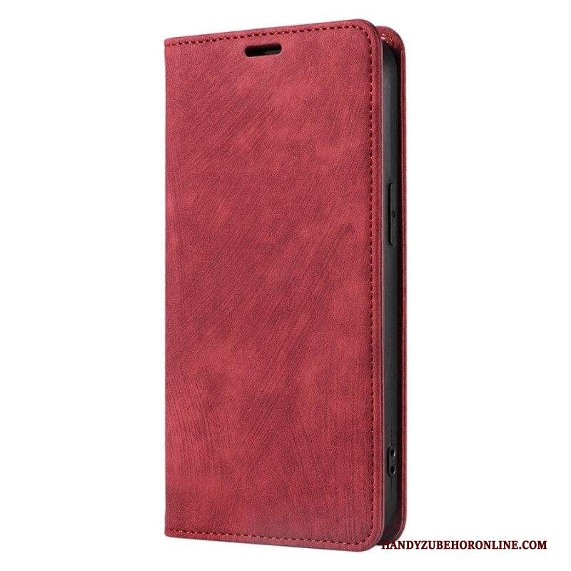 Folio Cover iPhone 14 Plus Custodia in pelle Ecopelle Colorata