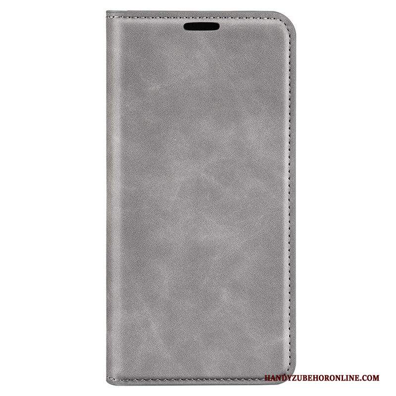 Folio Cover iPhone 15 Pro Custodia in pelle Classico