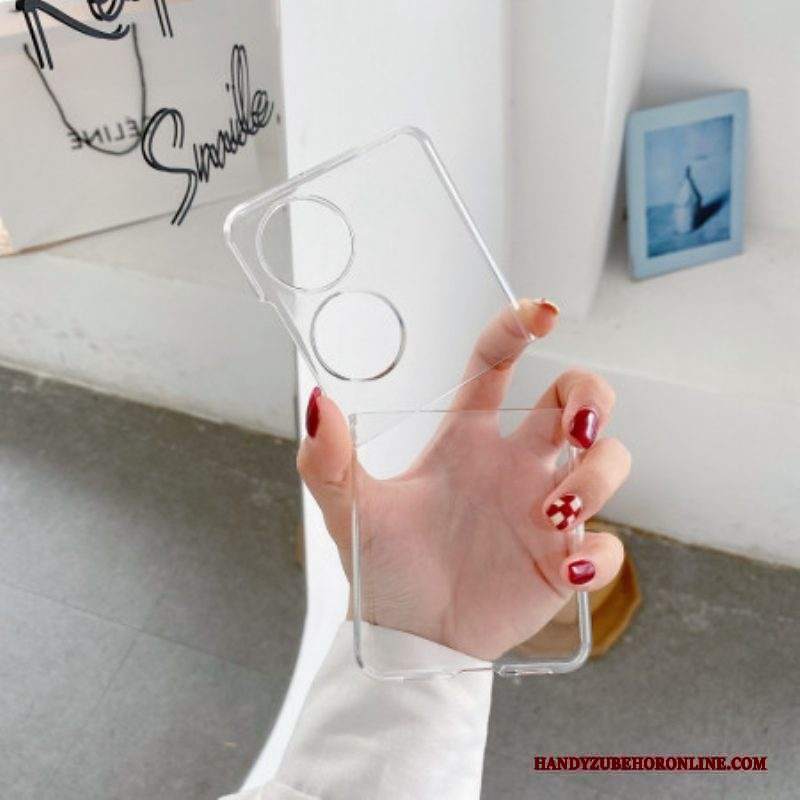 Cover Huawei P50 Pocket Trasparente
