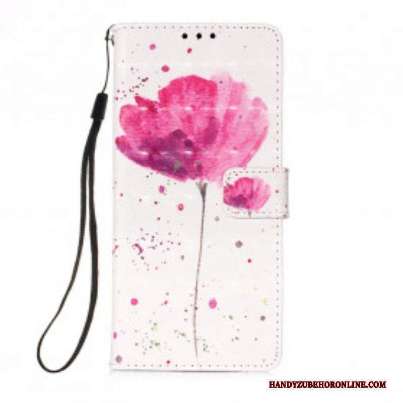 Cover Moto G50 Papavero Dell'acquerello