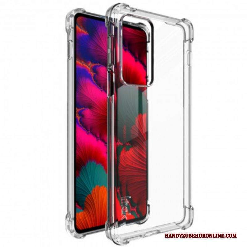 Cover Motorola Edge 20 Pro Trasparente Con Imak Screen Film