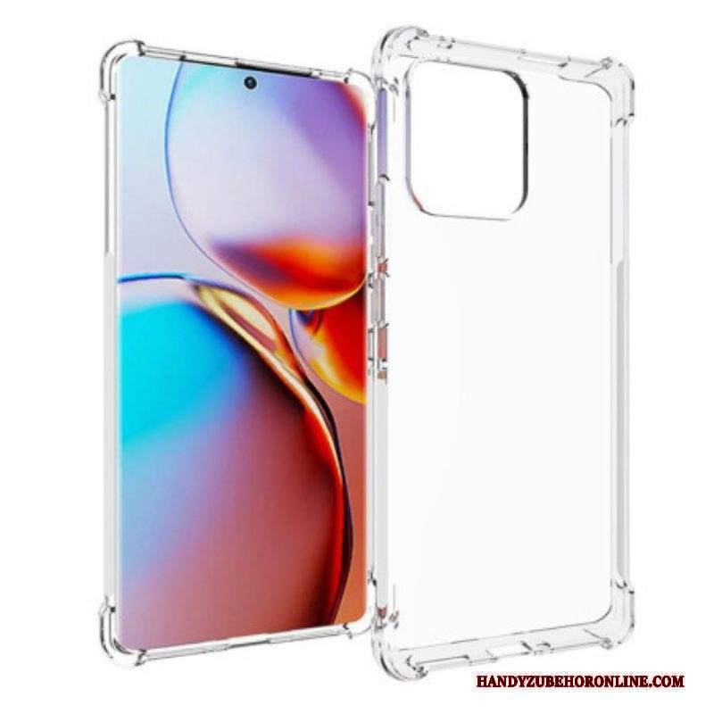 Cover Motorola Edge 40 Pro Trasparente Rinforzato