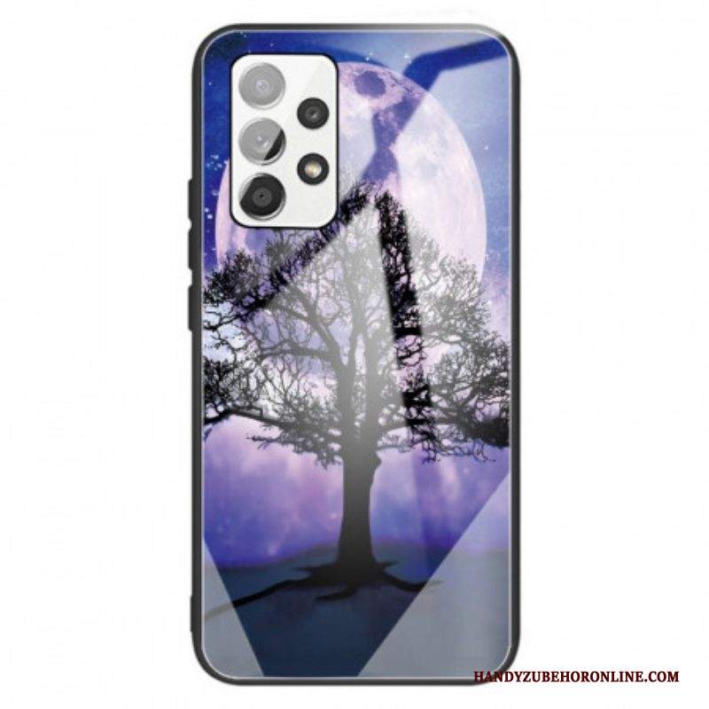 Cover Samsung Galaxy A13 Albero In Vetro Temperato