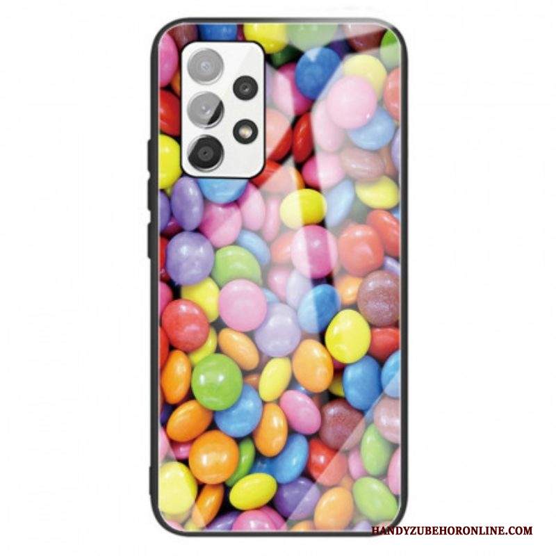 Cover Samsung Galaxy A13 Caramelle In Vetro Temperato