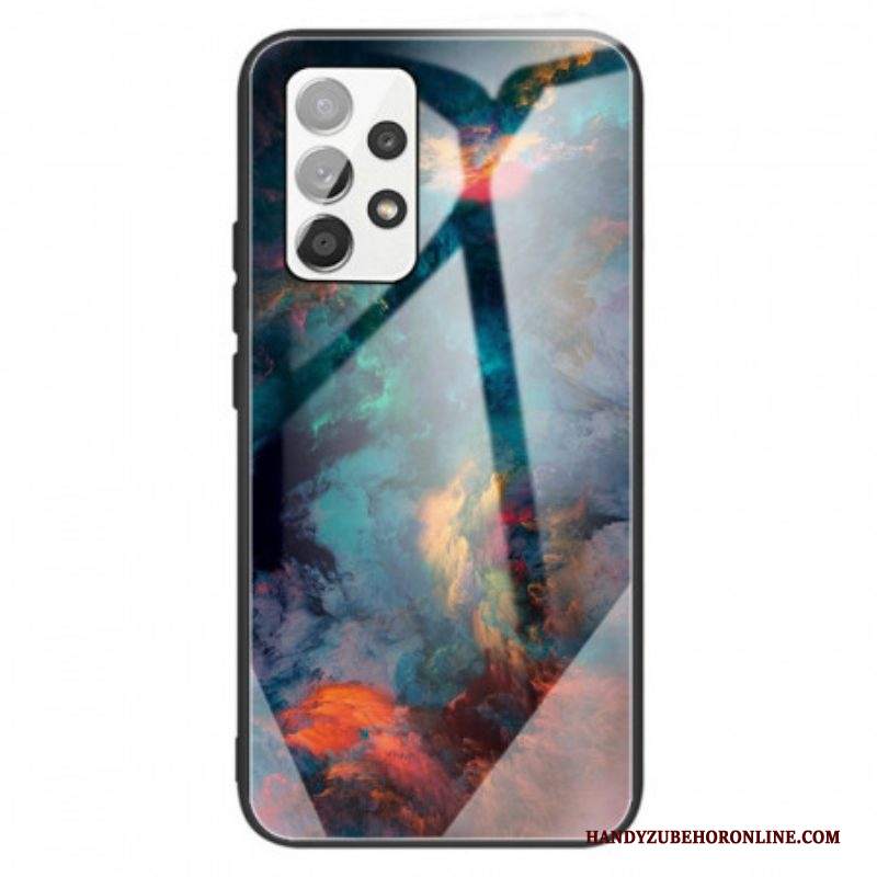 Cover Samsung Galaxy A13 Vetro Temperato Sky